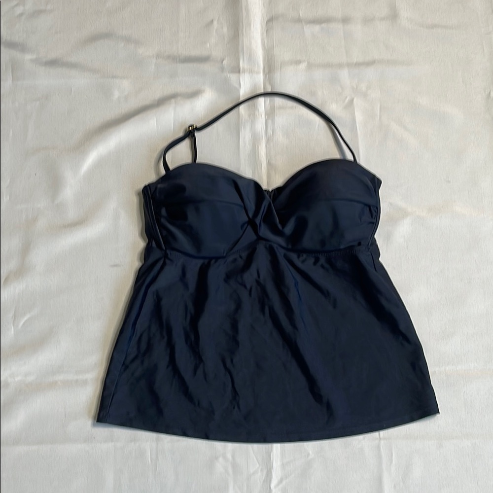 Catalina Twist-Front Bandeau Tankini Top Women's Swimsuit - Picture 5 of 9